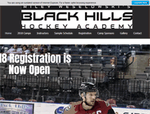 Tablet Screenshot of bhhockeyacademy.com